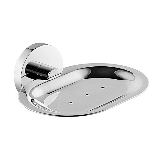 Accessori da bagno Set da bagno argento Q1 portasciugamani con fondo rotondo in acciaio inox lucidato accessori hardware per il bagno vaschetta per il sapone