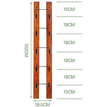 Scaffale Legno Porta Vino Portabottiglie Per Vino Scaffale Vini A Muro- Porta Bicchiere Da Vino Da Parete, Portabottiglie, Decorazione Domestica