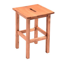 HOUSE COLLECTION Sgabello in Legno Naturale, 29x29x45 cm