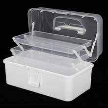 TMISHION Scatola portaoggetti per Medicina Domestica Portatile con Custodia Portatile, con Maniglia Portatile, 2 Dimensioni(L)