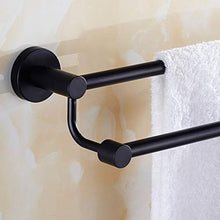 Yardwe - Portasciugamani doppio da bagno, in acciaio inox, con montaggio a parete, da cucina, da 50 cm