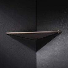 Semplicità Elegante Scaffale a Muro Scaffale Galleggiante Scaffali da Bagno in Legno Scaffale Triangolo Angolare Staffa in Metallo in Legno Impermeabile Antisettico Stoccaggio Parete da Bagno Salva S