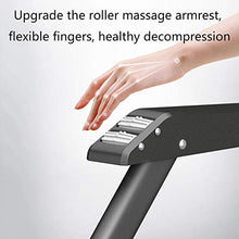 Sedie a sdraio LXF Poltrona Zero Gravity con braccioli per Massaggio a rulli, Chaise Longue da Interno Imbottito, Ideale per Patio da Giardino, Nero