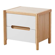 XiuHUa Comodino-Comodino Tipo Semplice Economy Elm con Doppio cassetto Protezione Ambientale Mobili Camera da Letto Mobili da Camera da Letto