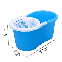 SSAYY Spray Mop Mop Rotanti A 360 Gradi Pulizia del Pavimento della Cucina Centrifuga A Mano Manuale Centrifuga in Microfibra Testata in Tessuto con Secchio