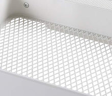 LYM &ripiano di stoccaggio Scaffalature Home Scaffale da Cucina Soggiorno Camera da Letto Carrello di stoccaggio Beauty Salon Carrello a Ruote Mobile Bianco Scaffale di Finitura