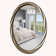 HFFFHA Specchio Decorativo Specchio Europeo Ovale Semplice Moderno da Parete Specchio da Bagno per Bagno Specchio da Toilette per Bagno
