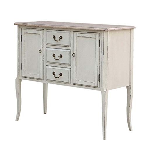 XuZeLii Credenza Cabinet Armadio Cassetone Bagagli unità con Porte Madia for Camera Cucina Bagno Adatto per Camera da Letto E Soggiorno (Color : White, Size : 100x40x86.5cm)