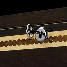 Cigar Humidor Cigar Box a Tre Strati Cigar Box Importato Cigar Cabinet Sigaro Governo di immagazzinaggio Grande capacità Cigar Cabinet Piano verniciatura Multistrato Bagagli