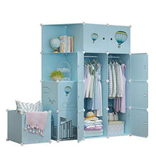 TWDYC Portable Armadio Guardaroba Rack Pieghevole Armadio Cabinet Multifunzionale Antipolvere e umidità Mobili Camera da Letto