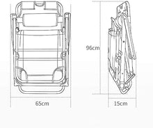 Zero Gravity Lounge Chair Patio Pensione Patio Sedia a Sdraio Pieghevole Pieghevole Pieghevole Regolabile Nero reclinabile con Cuscinetto in Cotone Staccabile