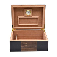 WY-YAN Legno di Cedro humidor in Legno Mellow Box Grande humidor capacità Cabinet idratante