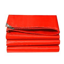 Telo Rosso, Tela Cerata Impermeabile per Palcoscenico Nuziale Copertura per Tenda da Sole Esterna con Occhielli per Mobili da Campeggio Giardino 500 G/M²(Size:2×2M)