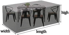 YULIAN Mobili da Giardino Coperture Impermeabili 1,6x1,4x1,2 m, terrazza Arredamento in Camera Mobili Cover Arredo Tarpauline Rainfest DustFest Four Seasons applicabile, Personalizzabile, a.