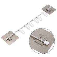 ShawFly Portasciugamani autoadesivo, ganci scorrevoli da cucina, senza chiodi e senza traceless, con spatola e cucchiaio da parete, per cucina e bagno, 3 pezzi