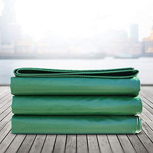 Telone di Tela Cerato Resistente Impermeabile Verde con Occhielli, Telo di Copertura per Piante da Campeggio All'aperto in PVC per Mobili da Giardino, Piscina, Auto, Camion, Alta qualità