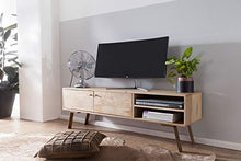 KADIMA Design TV Lowboard Garda in Legno massello TV comò Armadio Landhaus TV