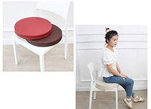 GGoty Tatami Cuscino Addensato Rotondo Finestra A Baia Materasso Futon Cuscino Cuscino Cuscino Futon Lavabile Cuscino Traspirante Sedia Pad con Cerniera (Celeste, 50 x 50 x 10 cm)