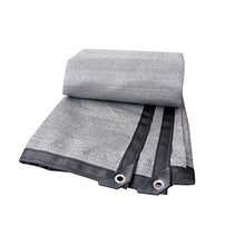 XIAOYAN - Rete Ombreggiante Argento Copertura per Auto a 6 Pin Balcone Privacy Ombrellone Mesh Traspirante per Frutta, Verdura, Fiori, Piante(Size:1.5×4m)
