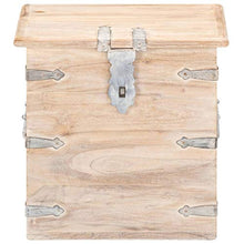 Tidyard Cassa Legno 40x40x40 cm in Legno Massello di Acacia