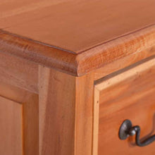 Tidyard Cassettiera in Legno Massello di Mogano,Cassettiera per Camera,Cassettiera Armadio Interna,Utilizzato in Camera da Letto, Soggiorno, Cucina