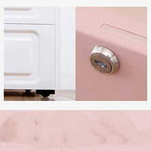 ZHICHUAN Gli Armadietti Modulari il Contenitore Multistrato Cassetti Armadio Poco Ingombrante Guardaroba Rosa Locker 82X42X30Cm Guardaroba Di Plastica