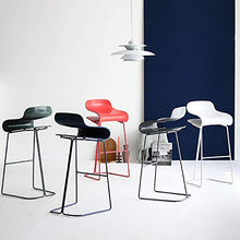 XINGLEI Sgabelli da Bar, sgabelli Alti ad Altezza Fissa, sgabelli Alti, Altezza del bancone della Cucina da Pub, Scelta di più Colori, Design per Bar per Uso Domestico