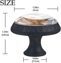 Testa di cane Labrador marrone Pomelli per Porta Set di 4 Pomelli per Mobili Manopole per Cassetti Cucina Armadio Vetro