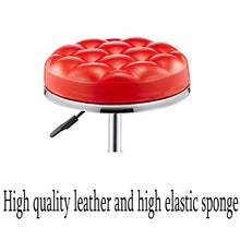LF- Bar Stool Bar Stool Moda Creativa Bar Chair Casa Schienale Alto Seggiovia Bar Stool Rotante ad Alta Sgabello Sgabello Colazione Ristorante Ascensore Sgabello semplicità (Color : Red Wine Color)