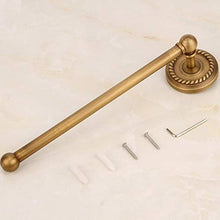 LCSD Antico Europeo Portasciugamani Portasciugamani Antico Bagno Hardware Ciondolo Pendente Bagno in Rame Antico Palo Unico