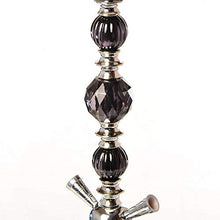 SJZJ Tabacco Narghile, Narghilè di Vetro Tubo di Narghilè Chicha Narguile Completo Nargile Waterpijp con Sheesha Ciotola di Ceramica Tenaglie di Carbone (B)