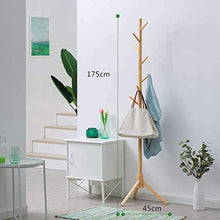SANON Camice Bianco Rack Gancio di Legno Piano Camera da Letto cremagliera Hanger Bambini Hanger 45x175cm Coat WTZ012