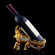 LHQ-HQ Decorazioni Arte Artigianato Wine Rack Resina Elefante Vino Rack casa Decorazione pittorica Pranzo Tavolo da Cucina