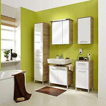 Pelipal 382 Lagos - Armadietto da Parete in Legno di Quercia, 20,0 x 40,0 x 72,0 cm