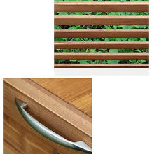 XLLLL Cassapanca da Esterno Baule Rattan Cassa Naturale Semplice da Esterno Armadi in Legno Massello in Legno A Prova di Pioggia Ventilato Armadietto Armadietto Anticorrosivo