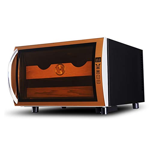 Umidificatore Elettronico for Sigari Contenitore for Sigari capacità 25L-Temperatura Costante E Controllo Dell'umidità Armadietto da tè, Armadietto del Vino - capacità 4 Scatole