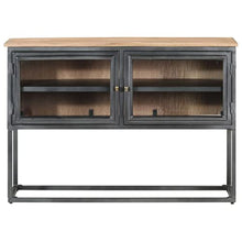 vidaXL Credenza Grigia 100x30x70 cm in Legno Massello di Acacia