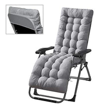 Stecto Cuscini per Sdraio, Cuscino di Ricambio Morbido Antiscivolo per Chaise Longue, Cuscino per Sedia Relaxer reclinabile per Esterno