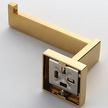 CASEWIND Porta rotolo acciaio inox oro, porta rotolo cucina a parete, porta carta igienica lucido con foratura accessori bagno