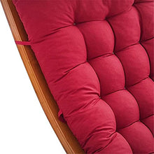 PAKUES-QO Lettino Prendisole reclinabile Sedie da Campeggio Sedia a Dondolo in bambù Regolabile in 5 Posizioni Lettino Pieghevole reclinabile da Esterno con Cuscino in Cotone per Patio, Balcone