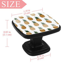 Frutta Pomelli per Porta Set di 4 Pomelli per Mobili Manopole per Cassetti Cucina Armadio Vetro