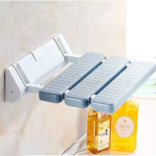 MGMDIAN Sedile Ribaltabile per Il Bagno - Sgabello da Doccia Sgabello Pieghevole a Parete - Sgabello da Parete Sedia da Bagno Sedia a Muro Sgabello da Bagno Accessori da Bagno (Color : Gray)