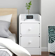 FEANG Comodino Semplice Shelp Modern Shelf Bedroom Bedroom Cabinet Stretto Gap Stretto Mini Ultra-Stretto Cabinetto di stoccaggio
