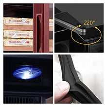 EVEN Humidor Personalizzato, Humidor per Sigaro termoelettrico per sigari, 2 Dimensioni, scaffalatura Classica in Cedro