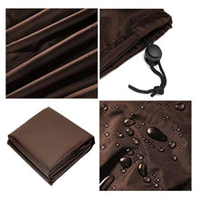 Copertura Mobili Giardino Impermeabile, Copertura Tavolo Giardino 210D Oxford Rivestimento PU, Resistente allo Strappo Anti-UV Antivento Stoffa Copertura Tavolo Giardino,200 * 200 * 30cm