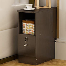 Comodino 20-25-30-35 cm scaffale espositore libreria camera da letto armadietto angolare (colore: B, dimensioni: larghezza 35 cm)