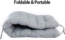 Yzzlh - Cuscino per panca da giardino, 2 o 3 posti, rettangolare, morbido, per sedie a dondolo in metallo, 120 x 48 cm