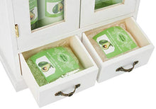 BRUBAKER Confezione Regalo Bagno e Cura 10 Pezzi in Comodo Armadietto Bianco - Avocado