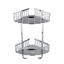 &ripiano di stoccaggio Bagno Mensola, acciaio inox cesto rack di stoccaggio Scaffale-2 strati Scaffale di finitura