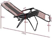 PAKUES-QO Sedie da Giardino reclinabili a gravità Zero reclinabili, Sdraio per Esterni, sedie da Giardino reclinabili per Ufficio Pieghevoli